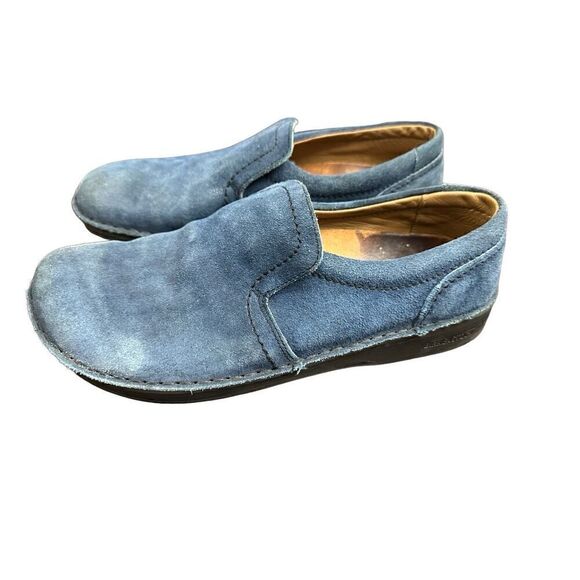 Birkenstock Nashville Shoes Black Nubuck Leather Loafer Size  L11 M 9 - Picture 2 of 7